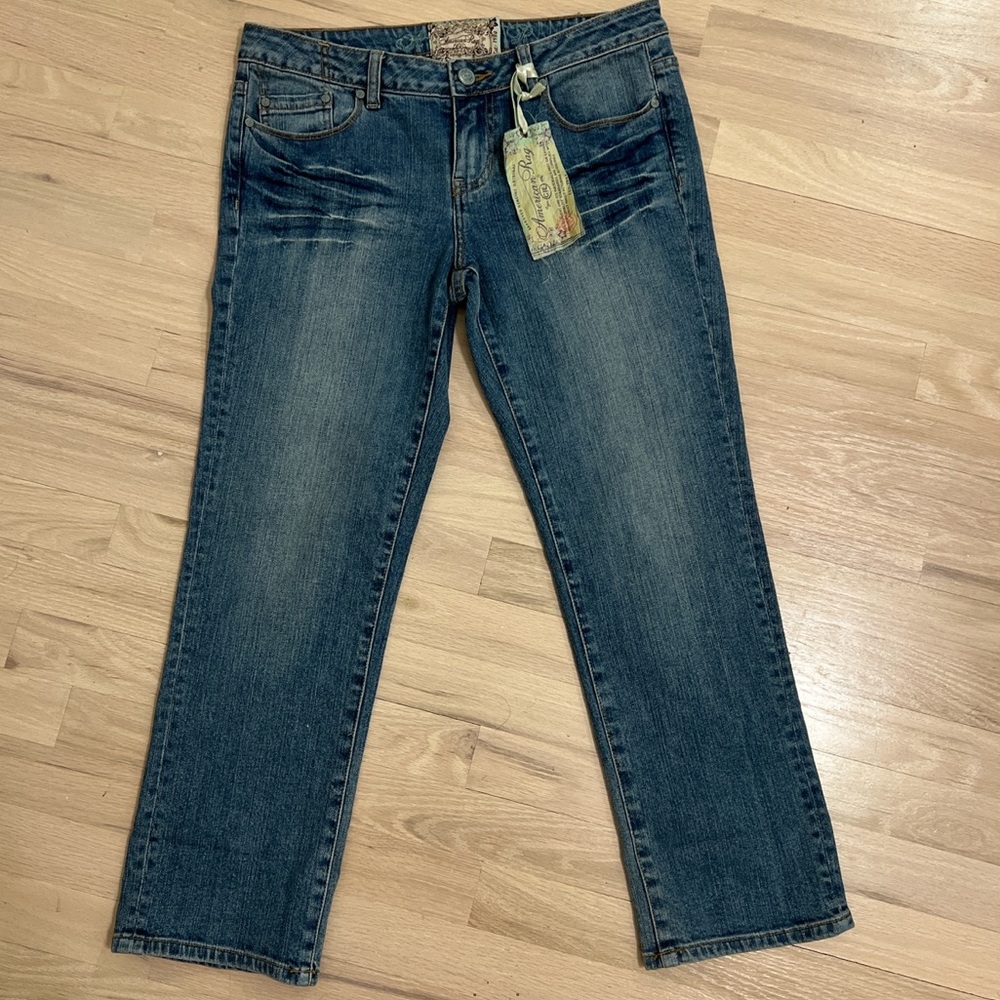 American Rag CIE Mid-Rise Medium Wash Denim Jeans